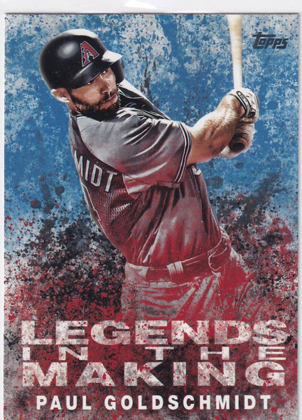 2018 TOPPS #LTM-PG PAUL GOLDSCHMIDT LEGENDS IN MAKING- ARIZONA DIAMONDBACKS