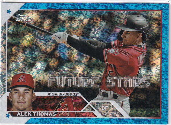2023 TOPPS SERIES TWO #568 ALEK THOMAS BLUE FOIL 470/999- ARIZONA DIAMONDBACKS
