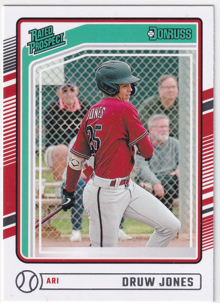 2024 DONRUSS #103 DRUW JONES- ARIZONA DIAMONDBACKS