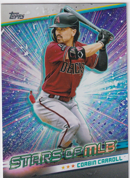 2024 TOPPS #SMLB-29 CORBIN CARROLL STARS OF MLB- ARIZONA DIAMONDBACKS