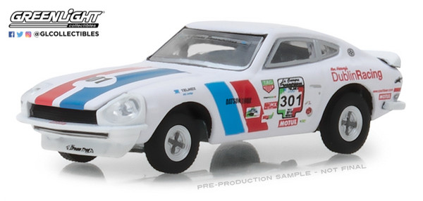 Greenlight 1:64 Tokyo Torque 1970 Datsun 24OZ Rally White 85