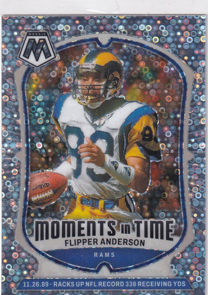 2024 MOSAIC #8 FLIPPER ANDERSON MOMENTS IN TIME DISCO- LOS ANGELES RAMS