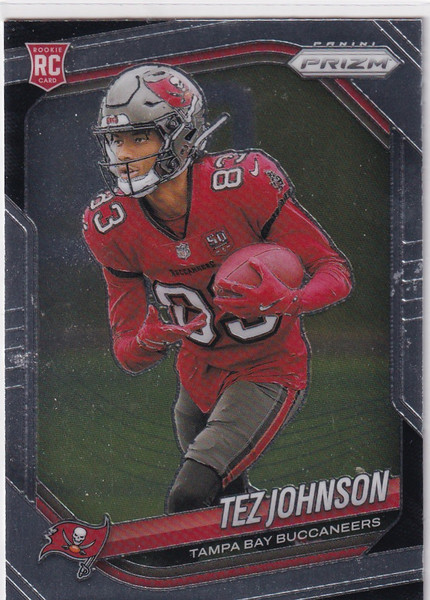 2025 PRIZM #381 TEZ JOHNSON- TAMPA BAY BUCCANEERS