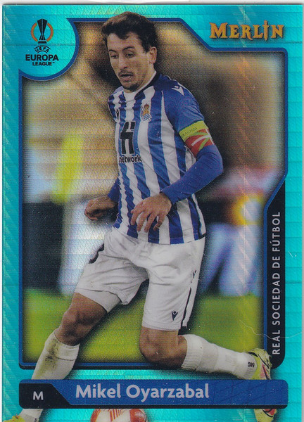 2022 TOPPS #37 MIKEL OYARZABAL TEAL HYPER- MERLIN