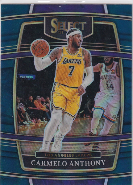2021-22 SELECT #31 CARMELO ANTHONY PRIZM- LOS ANGELES LAKERS