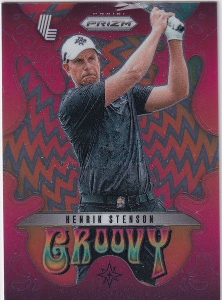2025 PRIZM LIV GOLF #13 HENRIK STENSON GROOVY- MAJESTICKS