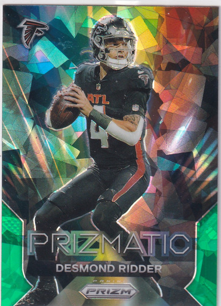 2023 PRIZM #7 DESMOND RIDDLER PRIZMATIC CRACKED ICE- ATLANTA FALCONS