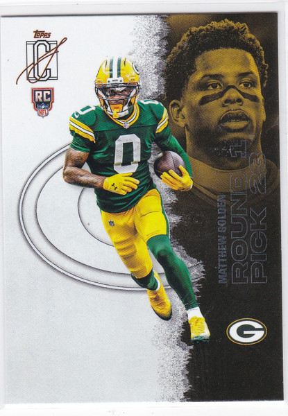 2025 Topps Signature #111 Matthew Golden RC Green Bay Packers