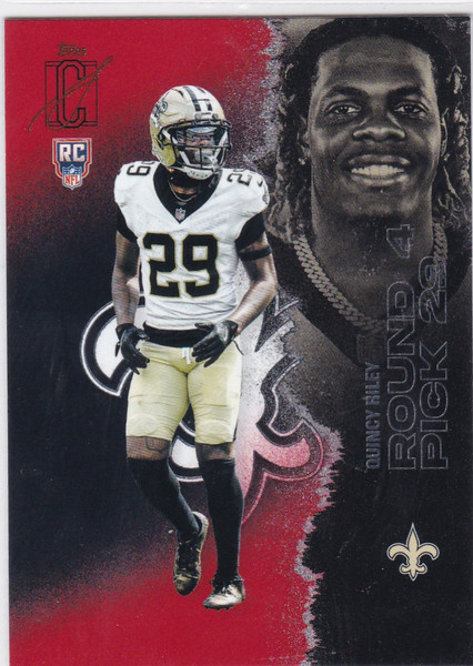 2025 Topps Signature #161 Quincy Riley RC New Orleans Saints