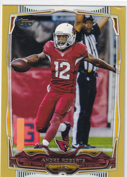 2014 TOPPS #210 ANDRE ROBERTS 1681/2014- ARIZONA CARDINALS