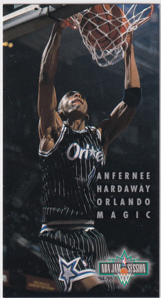 1994 FLEER #135 ANFERNEE HARDAWAY JAM SESSION TALL- ORLANDO MAGIC