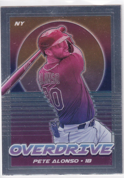 2021 CHRONICLES OVERDRIVE #22 PETE ALONZO OVERDRIVE- NEW YORK METS