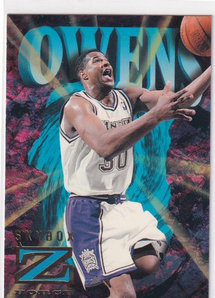 1996 SKYBOX #76 BILLY OWENS Z FORCE- SACRAMENTO KINGS