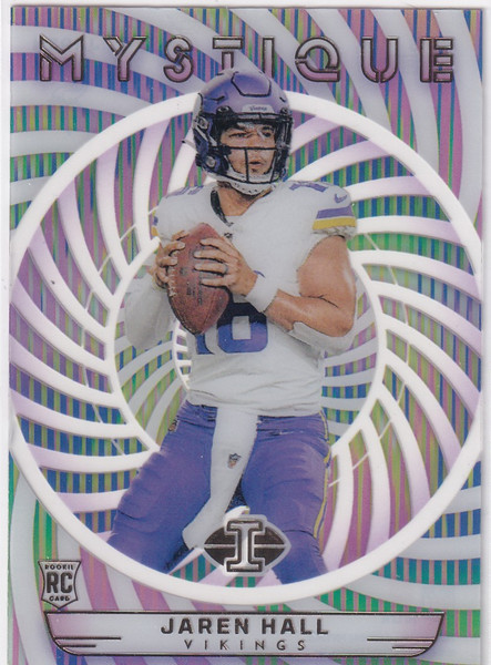 2023 ILLUSIONS #16 JAREN HALL MYSTIQUE CLEAR- MINNESOTA VIKINGS