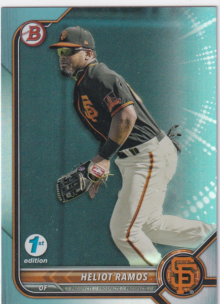 2022 BOWMAN #BPPF-35 HELIOT RAMOS HOLO- SAN FRANCISCO GIANTS