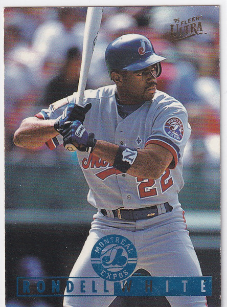 1995 FLEER #410 RONDELL WHITE- MONTREAL EXPOS