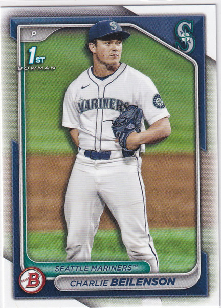 2024 BOWMAN #BD-132 CHARLIE BEILENSON- SEATTLE MARINERS