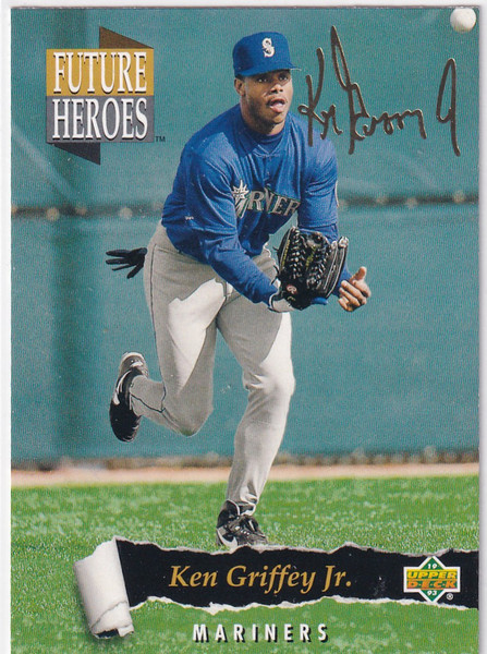 1993 UPPER DECK #59 KEN GRIFFY JR FUTURE HEROS- SEATTLE MARINERS