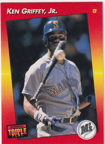 1992 DONRUSS #152 KEN GRIFFEY JR TRIPLE PLAY- SEATTLE MARINERS