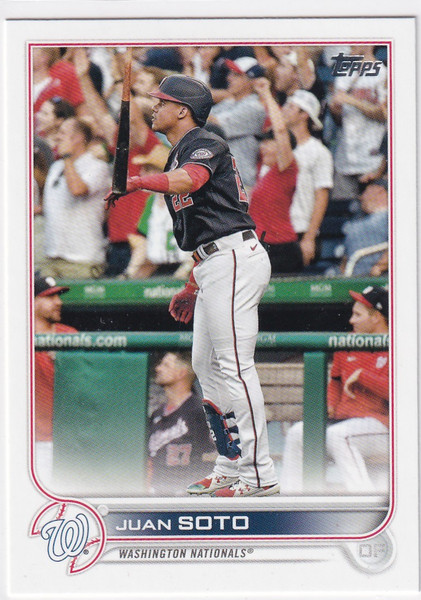 2022 TOPPS SERIES ONE #150 JUAN SOTO- WASHINGTON NATIONALS