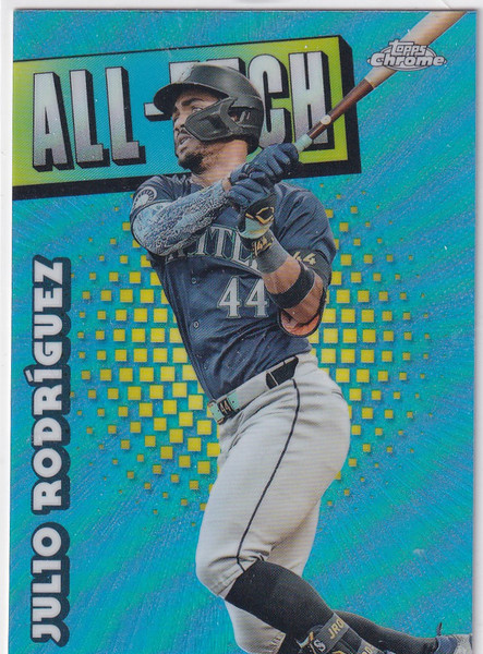 2025 TOPPS CHROME #CAE-15 JULIO RODRIGUEZ ALL ETCH- SEATTLE MARINERS