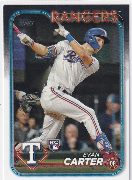 2024 TOPPS #CTC-8 EVAN CARTER- TEXAS RANGERS
