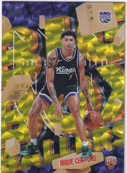 2025 TOPPS #BB-24 NIQUE CLIFFORD BIG BOX BALLERS- SACRAMENTO KINGS