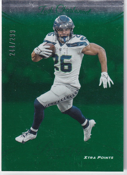2024 PRESTIGE #267 ZACH CHARBONNET 244/299 GREEN- SEATTLE SEAHAWKS