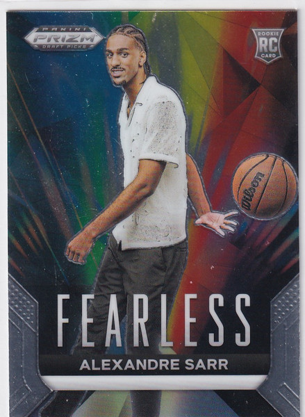 2024 PRIZM DRAFT #16 ALEXANDRE SARR FEARLESS- WASHINGTON WIZARDS