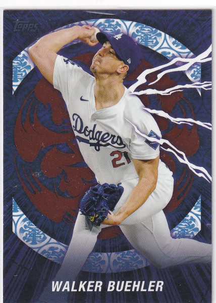 2025 TOPPS TOKYO SERIES #WTD-14 WALKER BUEHLER DOMINATION- LOS ANGELES DODGERS