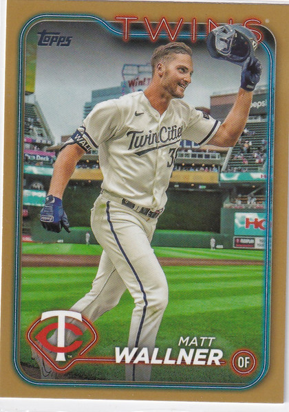 2024 TOPPS SERIES ONE #91 MATT WALLNER /2024- MINNESOTA TWINS