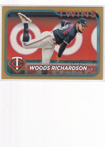 2024 TOPPS UPDATE #US295 SIMEON WOODS RICHARDSON /2024- MINNESOTA TWINS