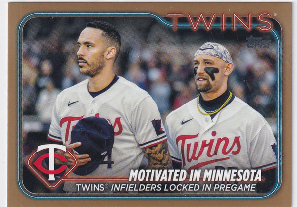 2024 TOPPS SERIES TWO #653 MOTIVATED IN MINNESOTA /2024- MINNESOTA TWINS