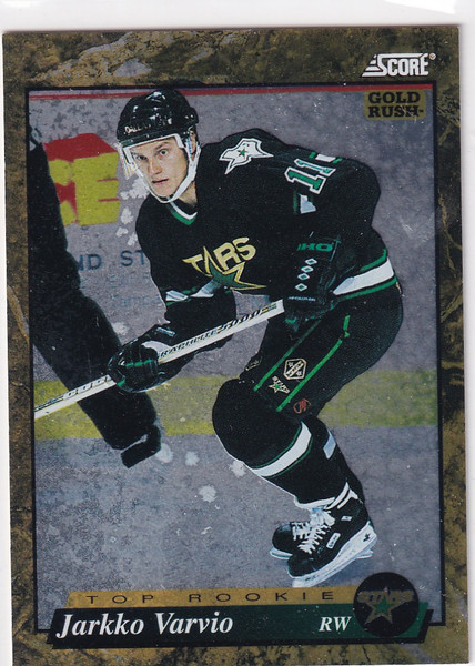 1994 PINNACLE #620 JARKKO VARVIO GOLD RUSH- DALLAS STARS