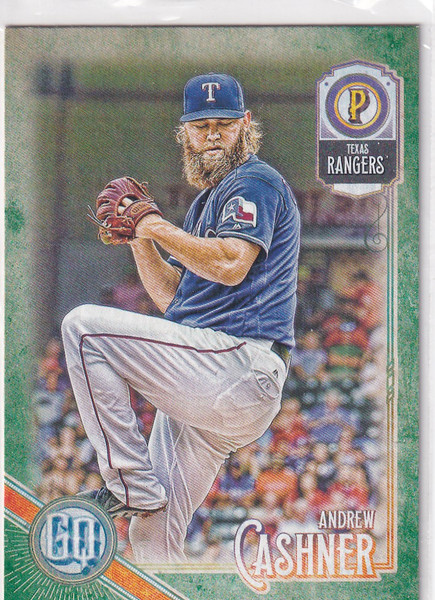 2018 TOPPS GYPSY QUEEN #5 ANDREW CASHNER- TEXAS RANGERS