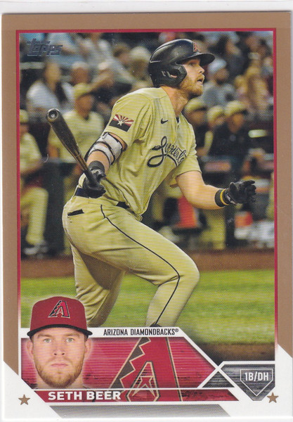 2023 TOPPS SERIES ONE #105 SETH BEER /2023- ARIZONA DIAMONDBACKS