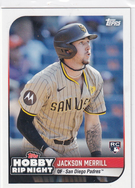 2024 TOPPS RIP NIGHT #37 JACKSON MERRILL- SAN DIEGO PADRES