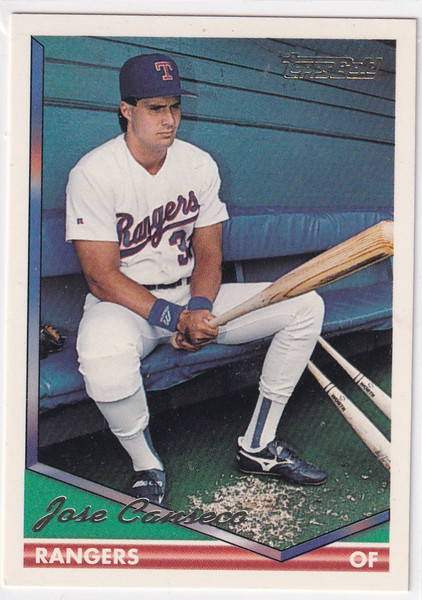 1994 TOPPS #80 JOSE CANSECO- TEXAS RANGERS