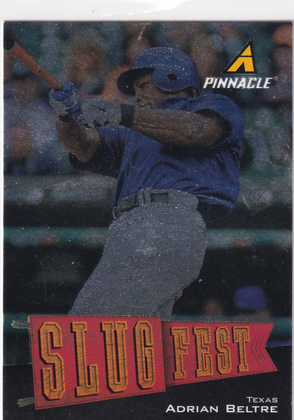 2013 PINNACLE #S8 ADRIAN BELTRE SLUG FEST- TEXAS RANGERS