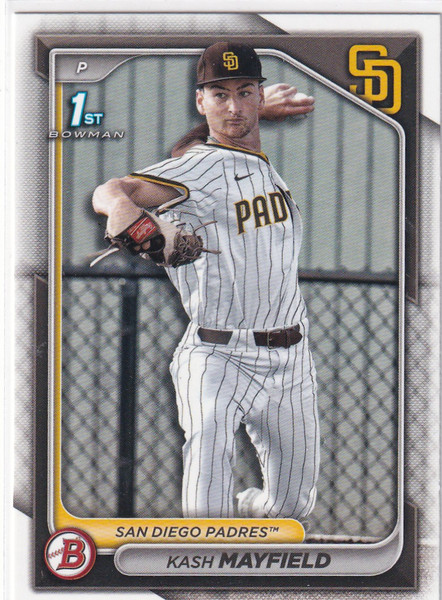 2024 BOWMAN #BD-70 KASH MAYFIELD- SAN DIEGO PADRES