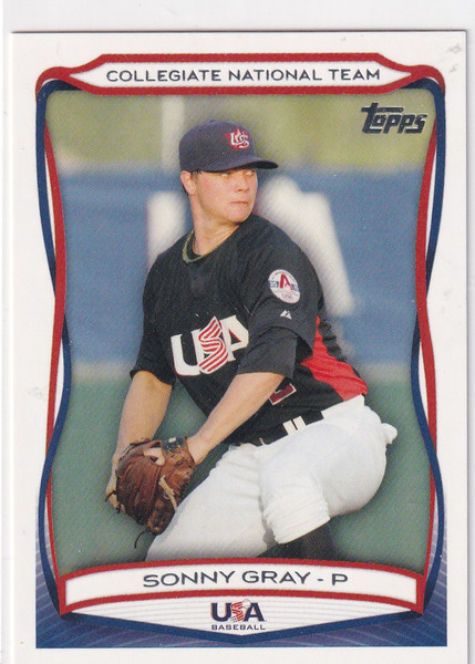 2010 TOPPS #USA-30 SONNY GRAY- USA