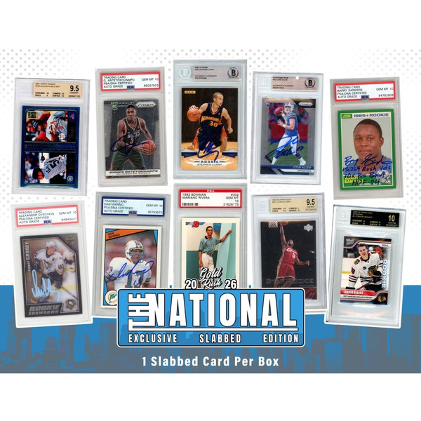 2026 Gold Rush The National Exclusive Slabbed Edition