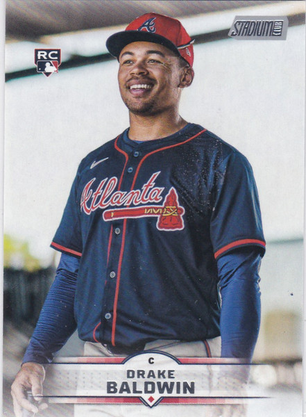 2025 Topps Stadium Club #61 Drake Baldwin RC Atlanta Braves