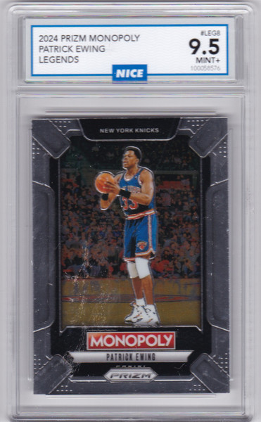 2024 Prizm Monopoly #LEG8 Patrick Ewing Legends Knicks NICE 9.5 MINT