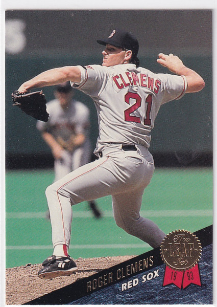1993 LEAF #279 ROGER CLEMENS- BOSTON RED SOX