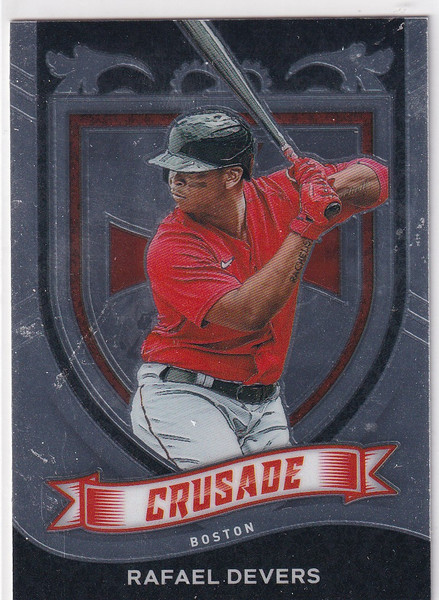 2021 CHRONICAL CRUSADE #11 RAFAEL DEVERS- BOSTON RED SOX