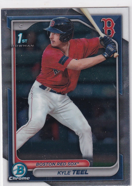 2024 BOWMAN CHROME #BCP-48 KYLE TEEL- BOSTON RED SOX