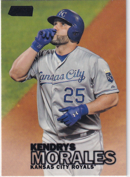 2016 TOPPS STADIUM #35 KENDRYS MORALES- KANSAS CITY ROYALS
