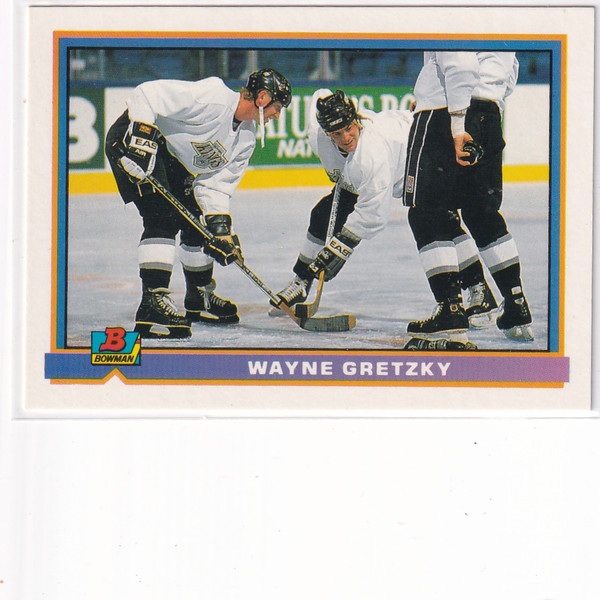 1991 TOPPS BOWMAN #176 WAYNE GRETZKY- LOS ANGELES KINGS
