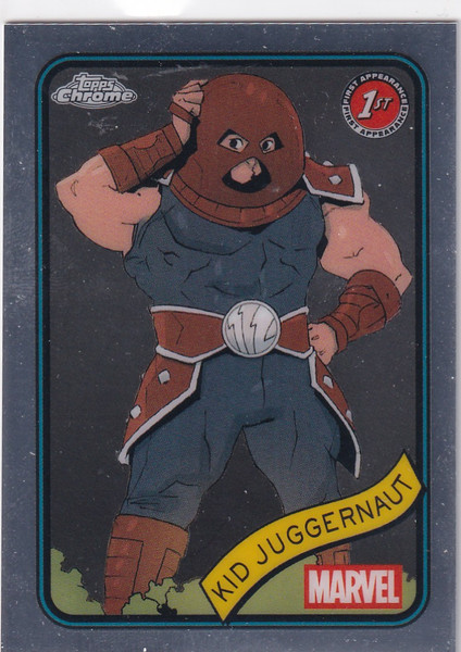 2025 TOPPS CHROME #60 KID JUGGERNAUT- MARVEL